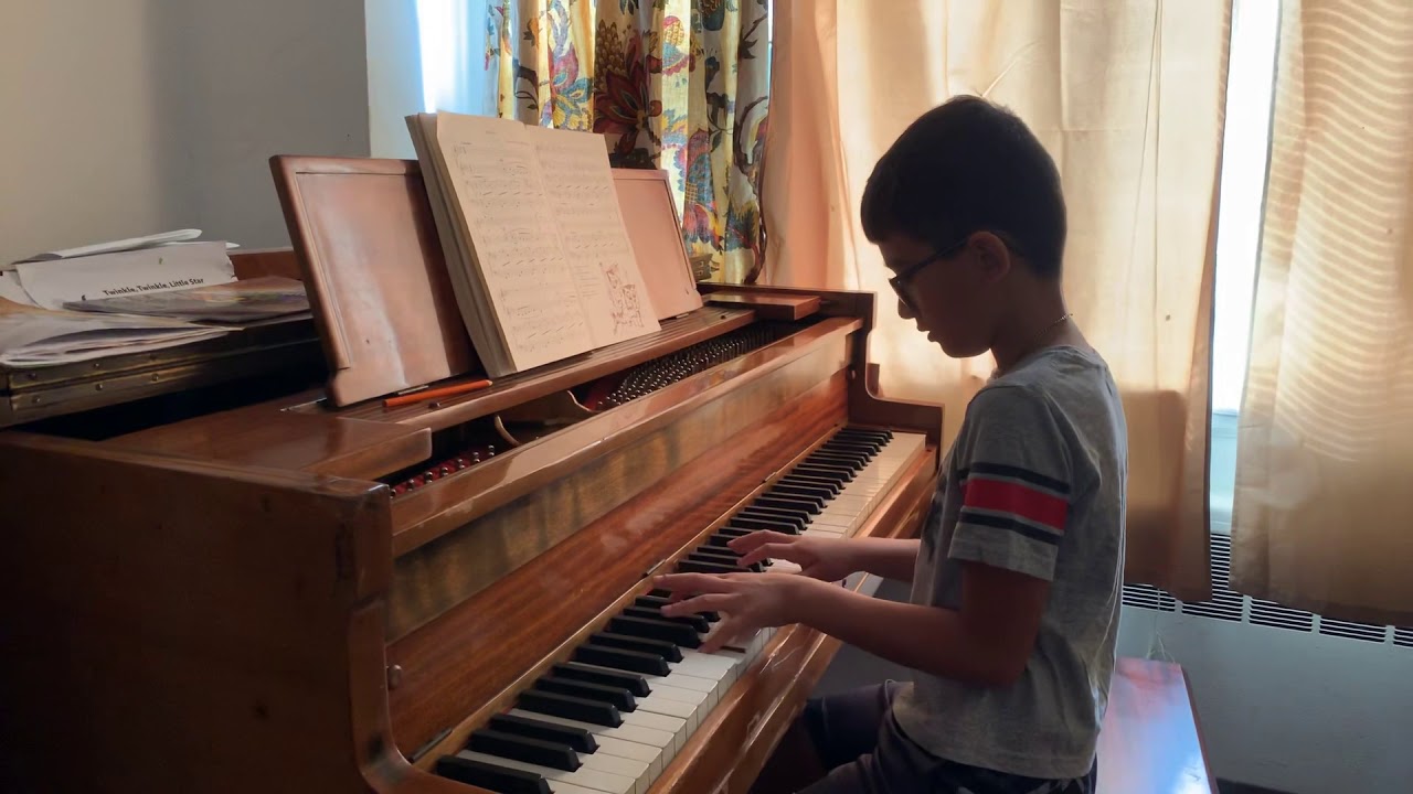 James piano lessons. YouTube
