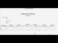 Summer Rain 【チェッカーズ】 ベースtab譜