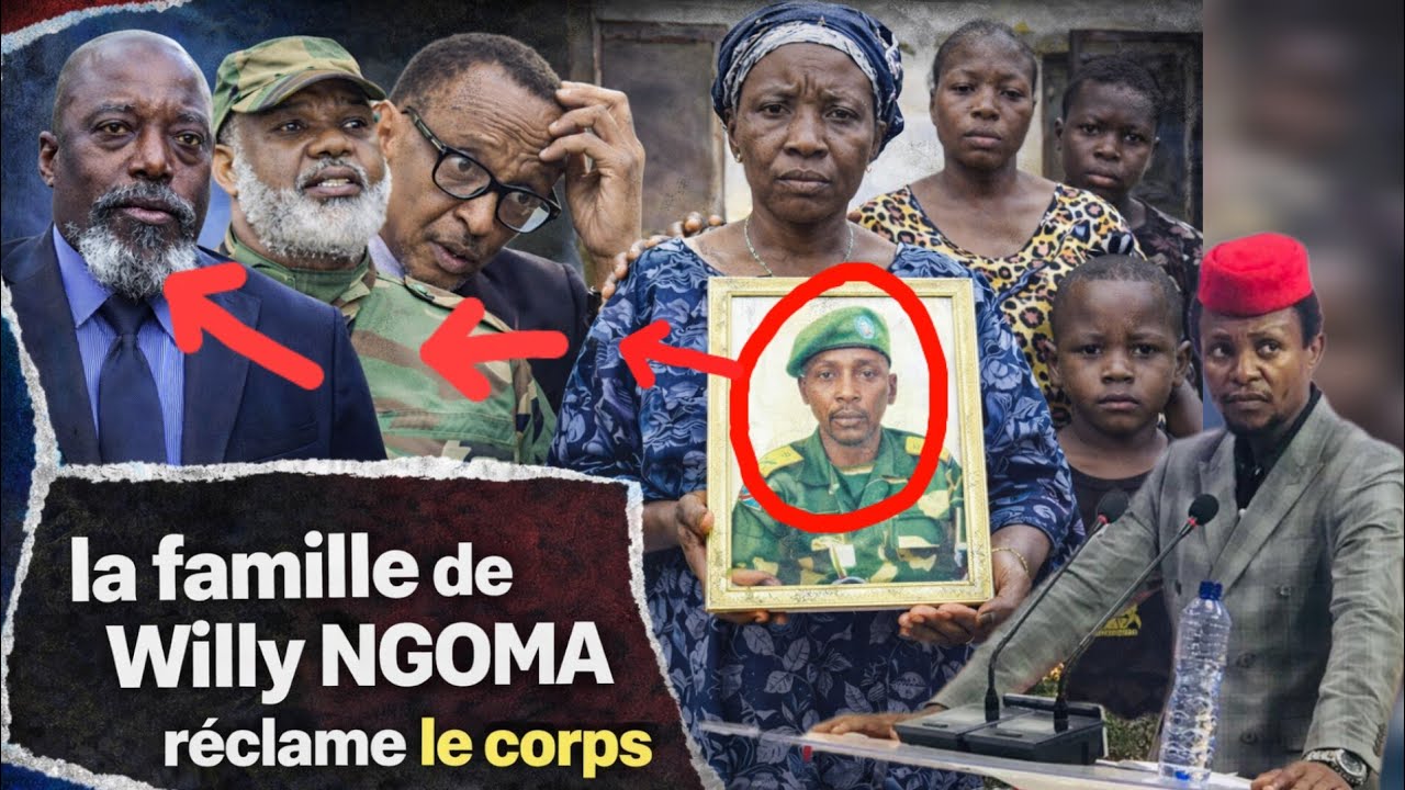 🚨 Eyindi ! Papa ya Willy NGOMA na bandeko naye ba réclame corps . Goma liberté, Naanga akimi Goma 