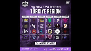 Pubg Mobile Female Competition Türkiye Elemeleri Gün 3 Pubg Mobile