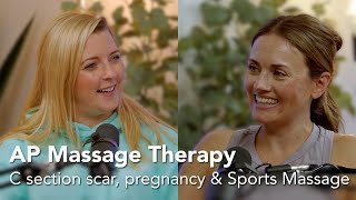 AP Massage Therapy on C-section Scar Care, Sports Massage, and Building a Client-First Practice