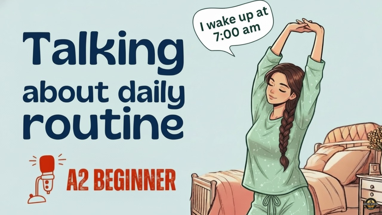 Talk About Daily Routine in English | English Podcast For Learning ...