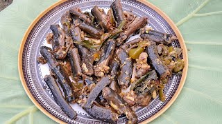 This is no snake meat.  Enjoy my eel fish curry preparation 
