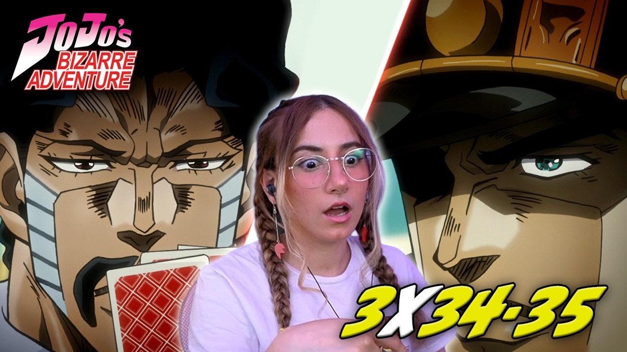 D'Arby The Gambler!? JoJo’s Bizarre Adventure 🔥 Stardust Crusaders EP 34-35 Reaction