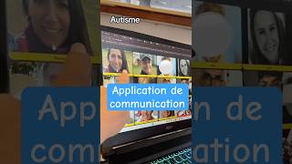 Un ami a créé une application de communication spécialement pour Noam #autisme #application #amour