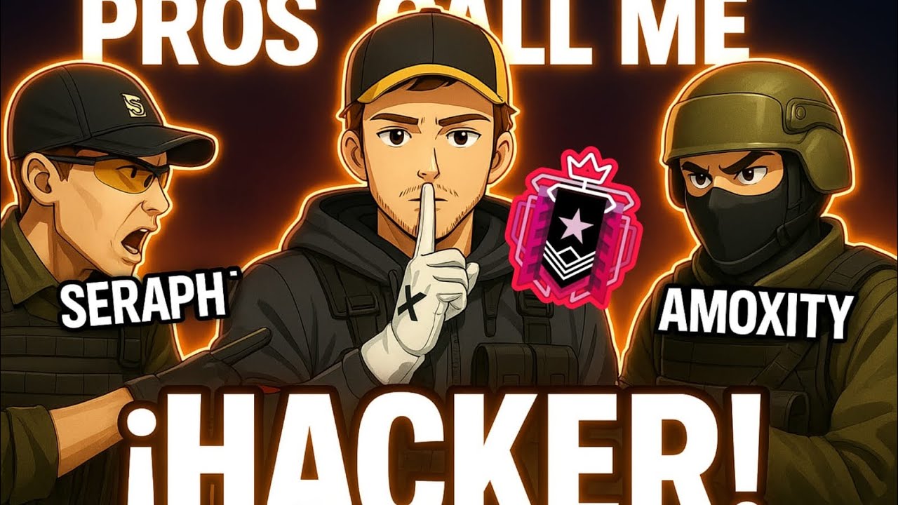 Hacker Man Ranbow PRO PLAYERS ME LLAMAN HACKER! | RAINBOW SIX MOBILE - RANKED HIGHLIGHTS ...