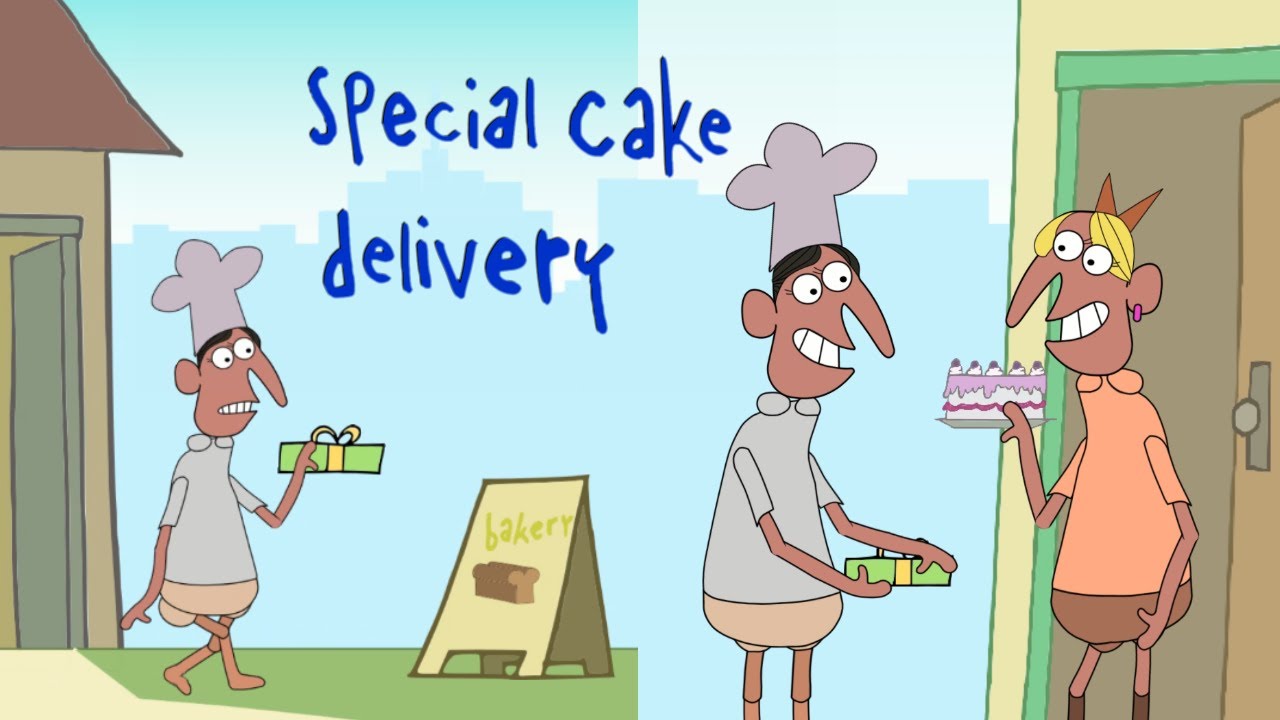 Special Cake🎂 Delivery l Cartoon box Funny  Cartoon By Frame World 