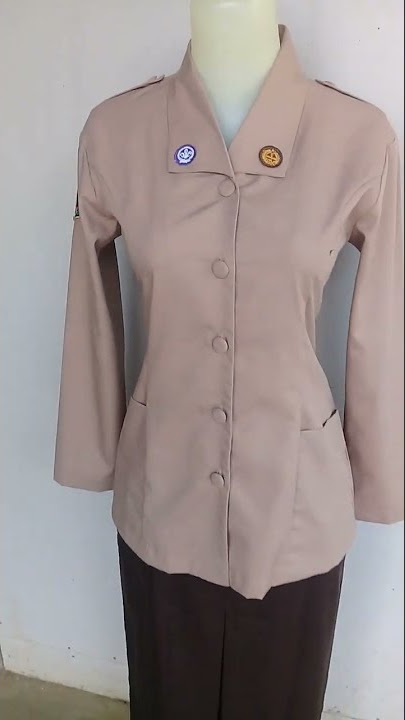 Contoh Model Baju Seragam Pramuka SMK Negeri Tahun 2022 🏆