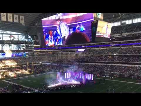 Thomas Rhett Dallas Cowboys Thanksgiving Halftime Show 2017 Youtube