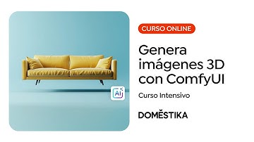 Genera imágenes 3D con ComfyUI e Inteligencia Artificial