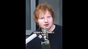 Thumbnail of Ed Sheeran Fact - He was making Shape of You for..