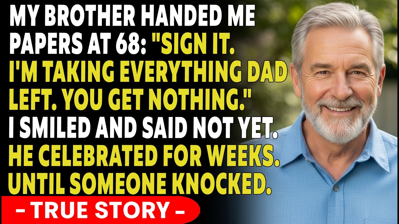A bank called me about a mortgage I never signed. On a house my father built with his own hands. Ninety days from foreclosure. There was only one person who could have done it. My brother. That...