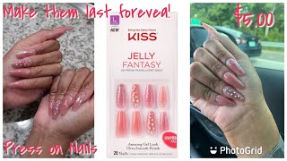 Jelly Fantasy $5 Press On Nails by Jasmine Marecia 154 views 2 years ago 8 minutes, 18 seconds