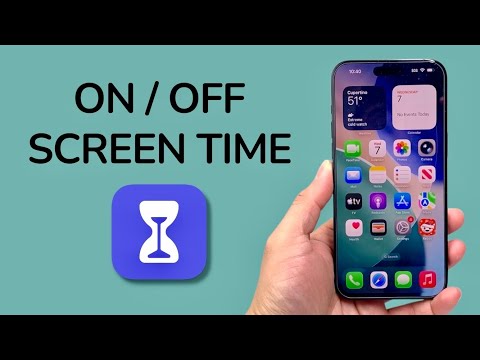 How To Turn On / Off Screen Time On iPhone
