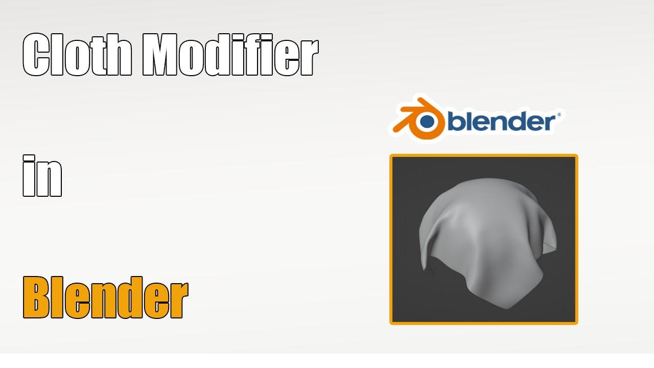 Cloth Modifier in Blender 70 YouTube