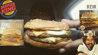 ☆Burger King's NEW Double Quarter Pound KING Review☆!!!!