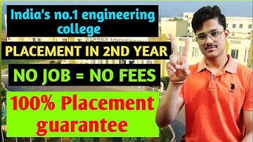 100% Placement Else Refund | Best Placement B.TECH College | Top engineering college in India #btech