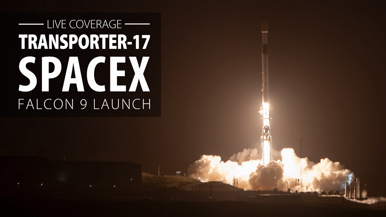 Live: SpaceX Falcon 9 rocket launches Transporter 17 with 81 rideshare payloads from California | 3:07:00 | Spaceflight Now | 18,745 views | July 7, 2026