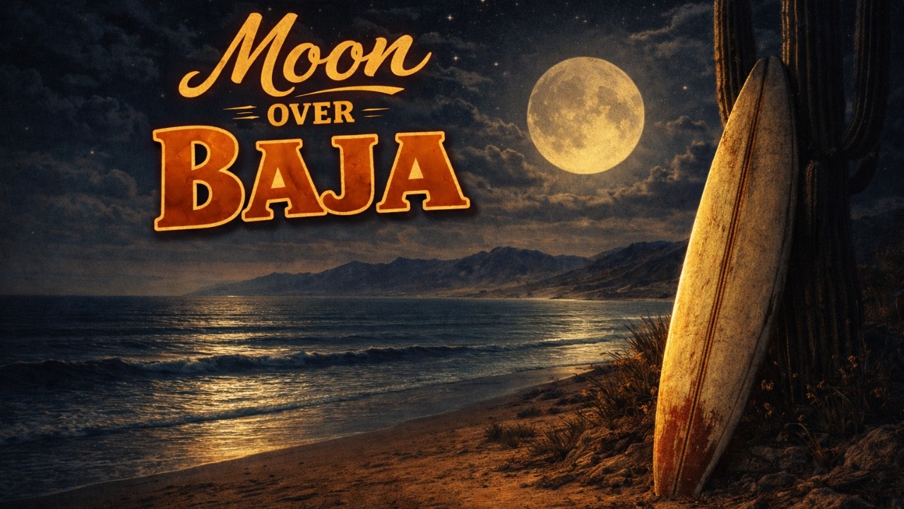 Baja Surf & Cantina Noir: Vintage Desert Coast Lounge