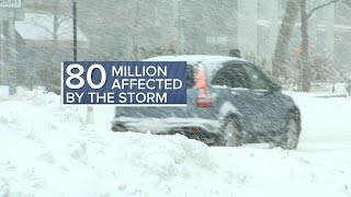 Deadly Snowstorm Breaks Records; 80 Million Affected