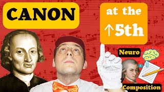 Discover the SECRETS for writing a CANON at the upper 5th in this way! #canons #counterpoint