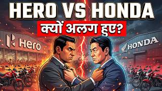 How Hero Honda Split | Fall of a Legendary Partnership | Business Case Study