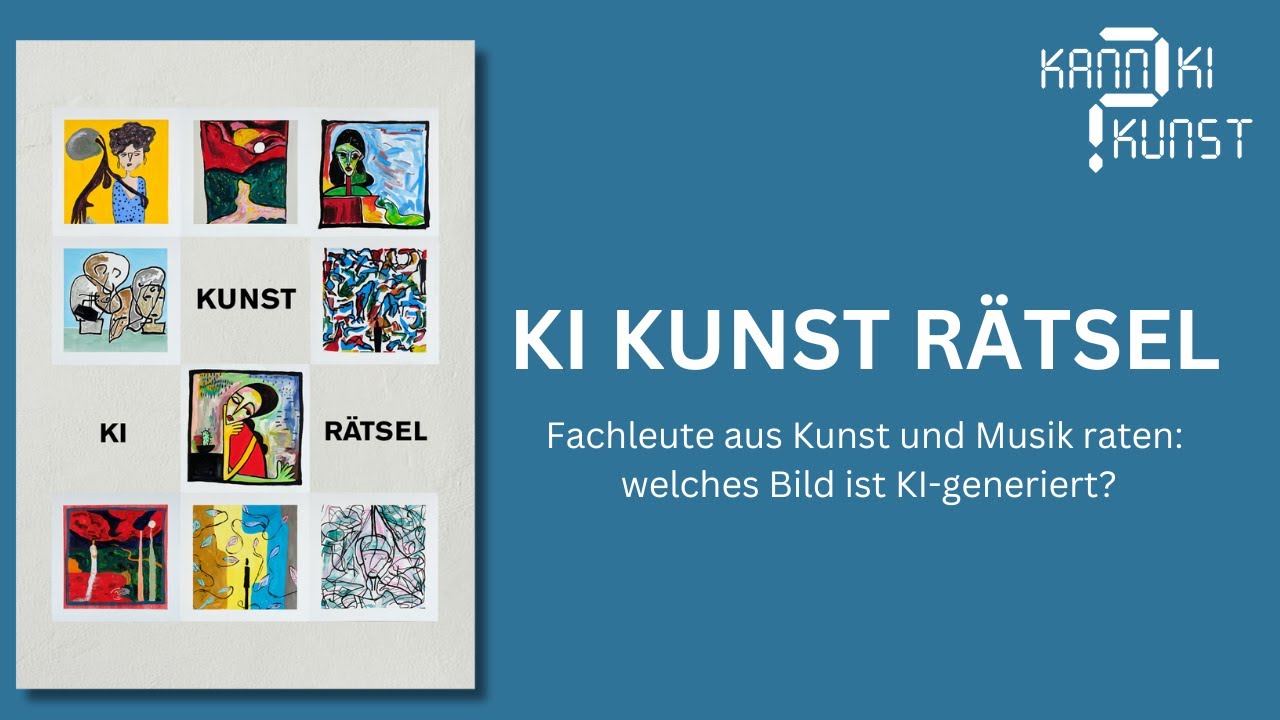 KKIK Knstler und Kreative stellen sich dem KI Rtsel