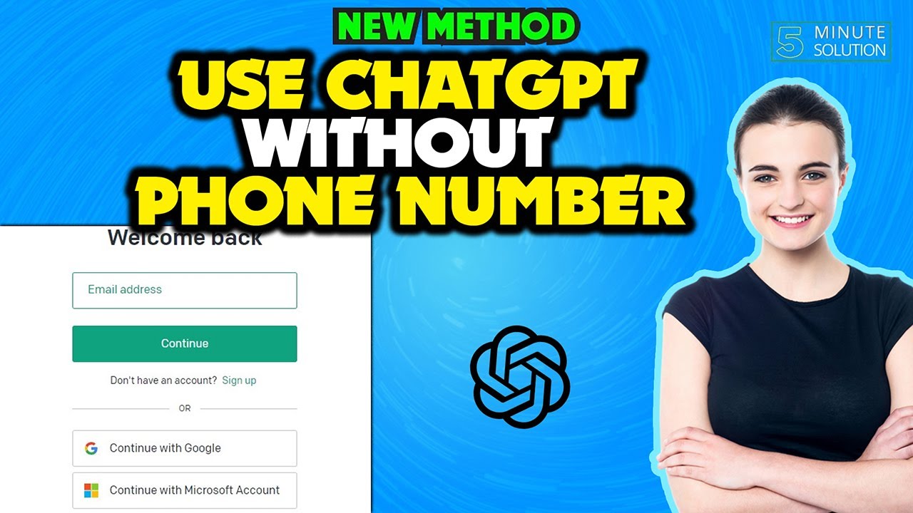 How To Use ChatGPT Without Phone Number 2024 chatgpt YouTube