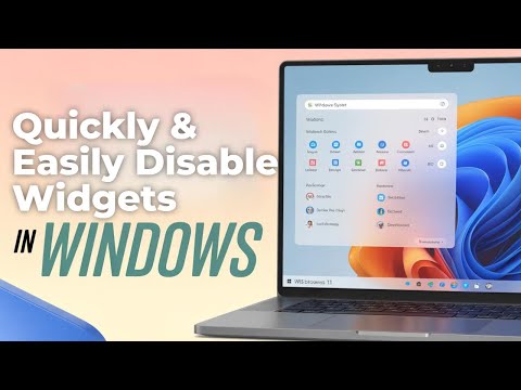 How to Quickly and Easily Disable Widgets in Windows 11 [GUIDE]