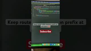Route management in Rust using actix-web #coding #developer #ytshorts #viralshorts #rust #neovim