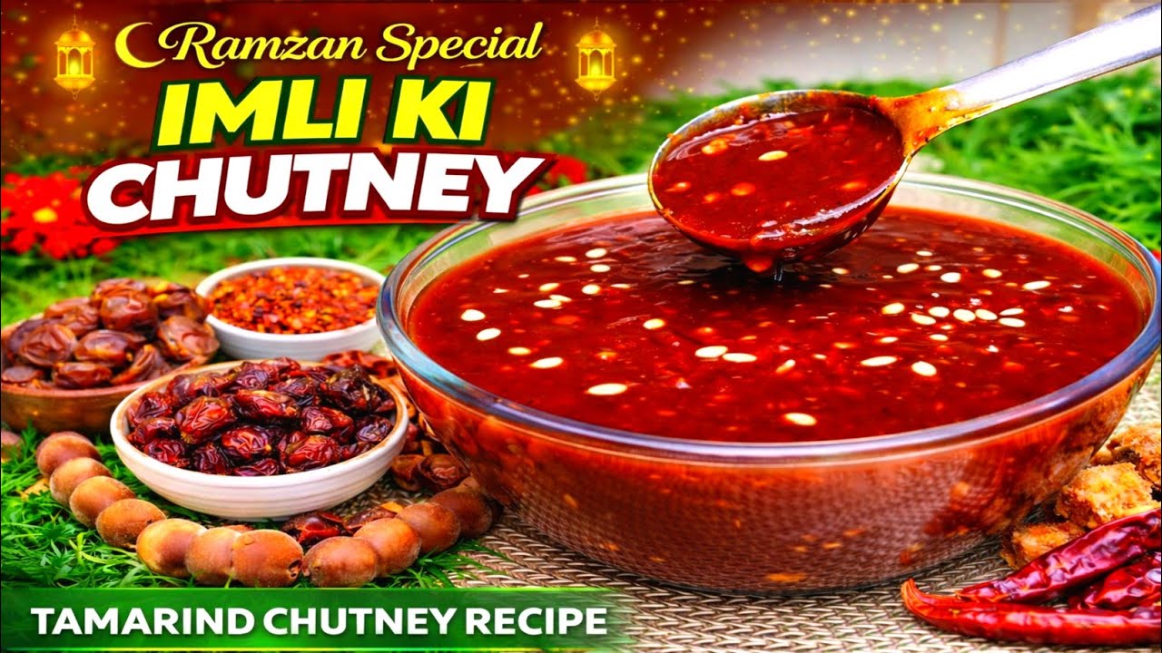 Perfect Khatti Meethi Imli Chutney | Street Style Chaat Chutney | Ramzan Special 