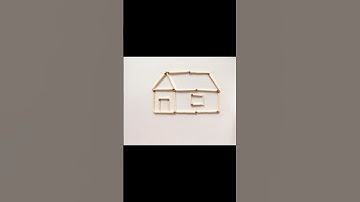 Matchstick house #kidsvideo #kidstv #trending #viral #ytshorts #youtubeshorts #diy #shorts #short