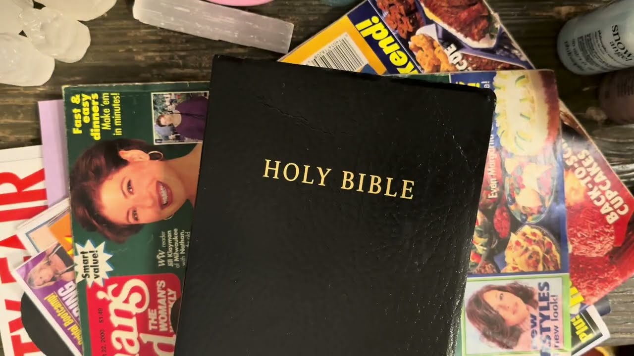 Ripping up Holy Bible Because it isn’t King James Version ‼️ASMR‼️ no talking 