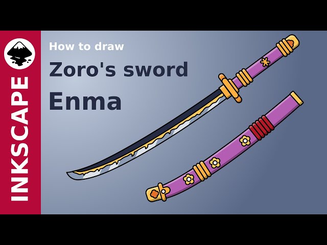 Drawing Zoro, Zoro's New Sword Enma