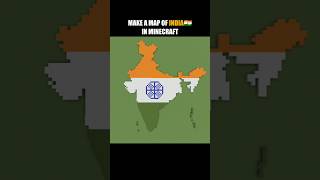 Aku Buat Peta INDIA Dalam Bentuk Pixel Art di Minecraft! Dari Arunachal Pradesh ke Gujarat 🇮🇳✨