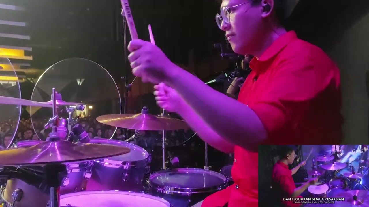 Penuhi Kami Dengan Kuasa Roh Suci || Tuhan Ini Tugas Kami Drumcam [GMS Medan Ministry]