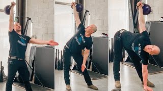 Kettlebell Windmill (Straight Leg) Part 2 - Standing Abs series