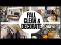 FALL CLEAN & DECORATE WITH ME PART 1 LIVING ROOM EDITION / DIY PICTURE WITH SHOWER CURTAIN / SMTV