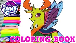 My Little Pony Coloring Book Thorax Changeling MLP Surprise Egg and Toy Collector SETC