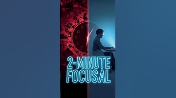 The 2-Minute Focus Technique: Instantly Beat Distractions & Boost Productivity 🚀