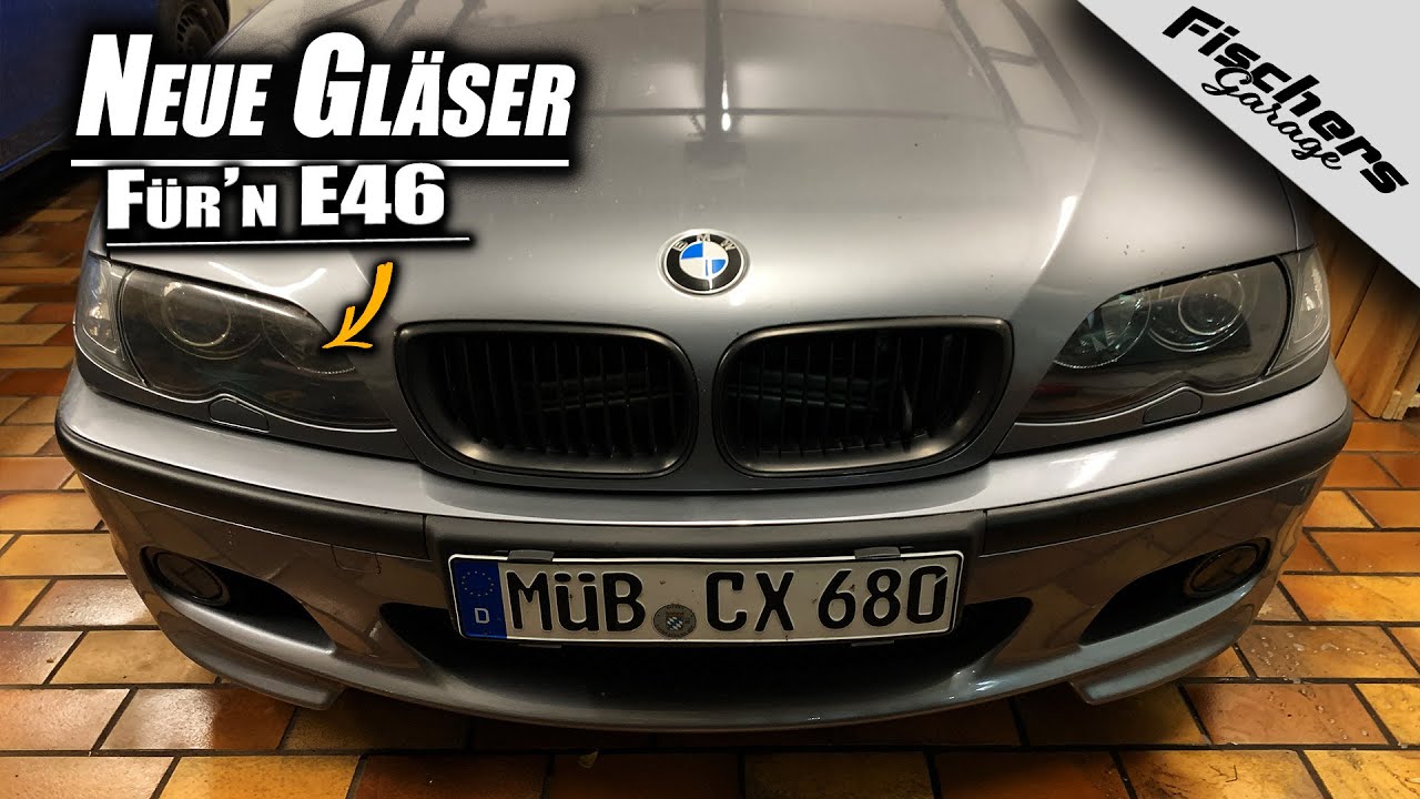 BMW E46 (Scheinwerfergläser) Tauschen  Mit Xenon & SRA Ohne Stoßstange  Demonieren 