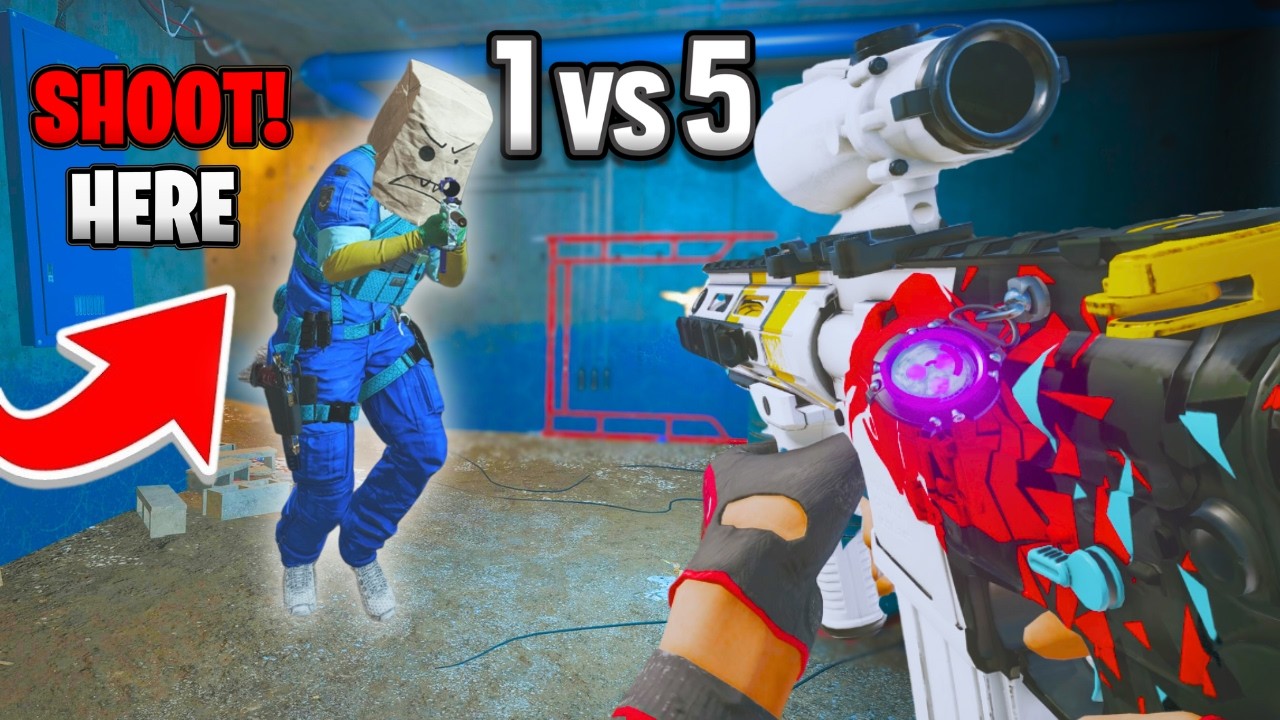 How A Top Champion Clutches A 1v5 Situation in Rainbow Six Siege