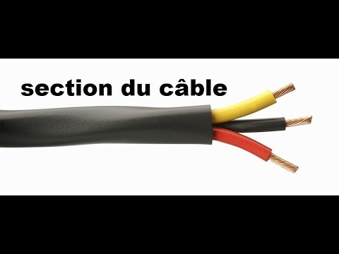 METHODE DE CALCUL DE LA SECTION DU CABLE ELECTRIQUE