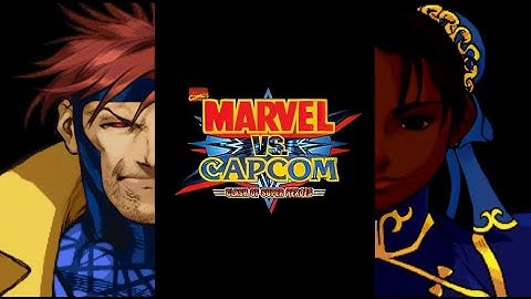 Marvel vs Capcom | Duo Team Attack | Gambit & Shadow Lady