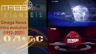 Évolution des génériques Omega News (1992-2021) (Omega news intro evolution)