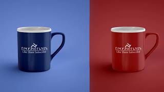 Details Speed 3# How to make Product packaging design in Photoshop Coffee Mug  mock up file Update