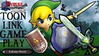 Toon Link & the Lokomo Sword Gameplay ~ Hyrule Warriors!!!