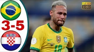Brezilya Hırvatistan maçı özeti Hırvatistan Brezilya 2022 Brezilya - Hırvatistan