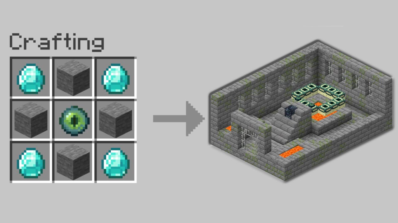 Minecraft, but you can craft structures | Minecraft Ender Dragon Challenge