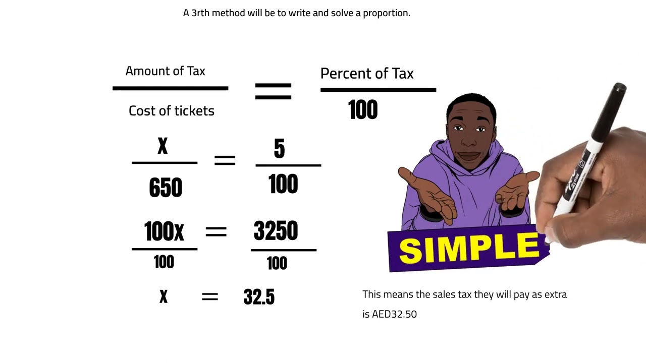 Sales Tax VAT Tips Discount Percent increase YouTube